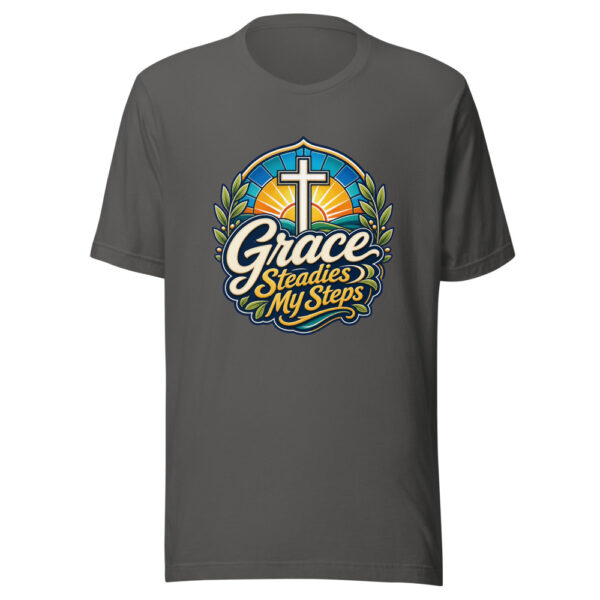 Grace Steadies My Steps Graphic Tee mockup 5 Grace Steadies My Steps Graphic Tee mockup 5