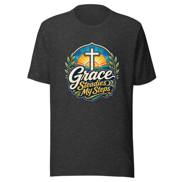 Grace Steadies My Steps Graphic Tee mockup 7 Grace Steadies My Steps Graphic Tee mockup 7