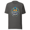 Grace Teaches The Heart Graphic Tee mockup 5