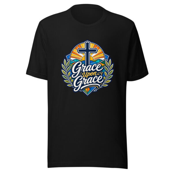 Grace Upon Grace Graphic Tee mockup 2