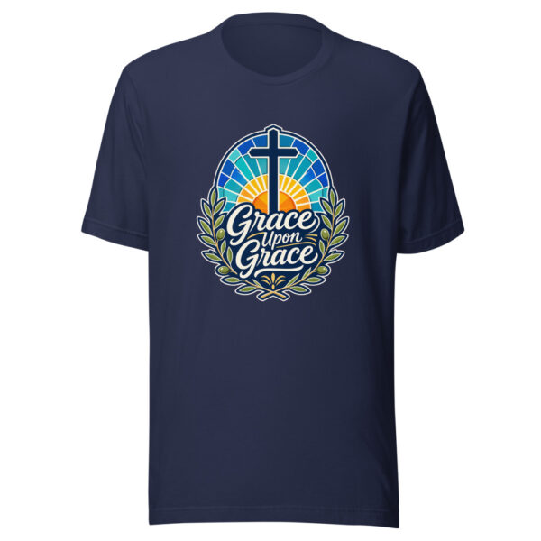 Grace Upon Grace Graphic Tee mockup 3