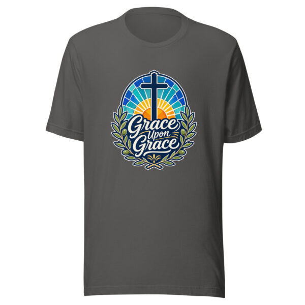 Grace Upon Grace Graphic Tee mockup 4