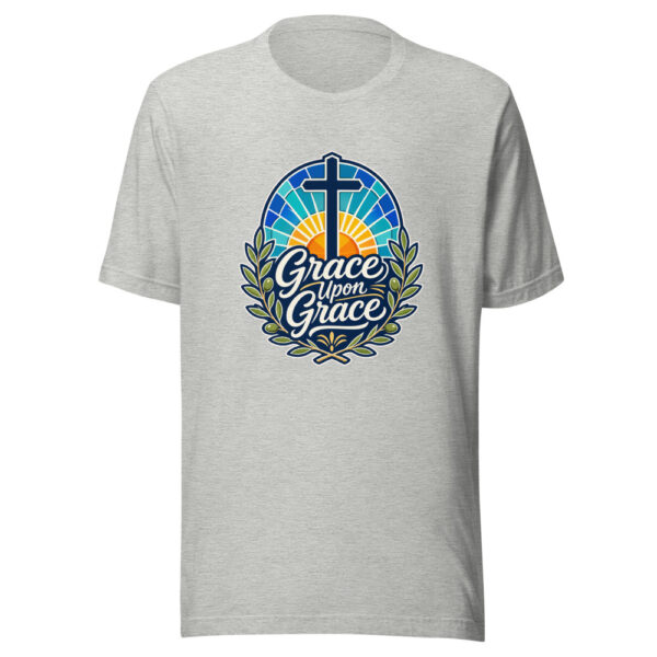 Grace Upon Grace Graphic Tee mockup 5