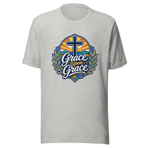 Grace Upon Grace Graphic Tee mockup 5