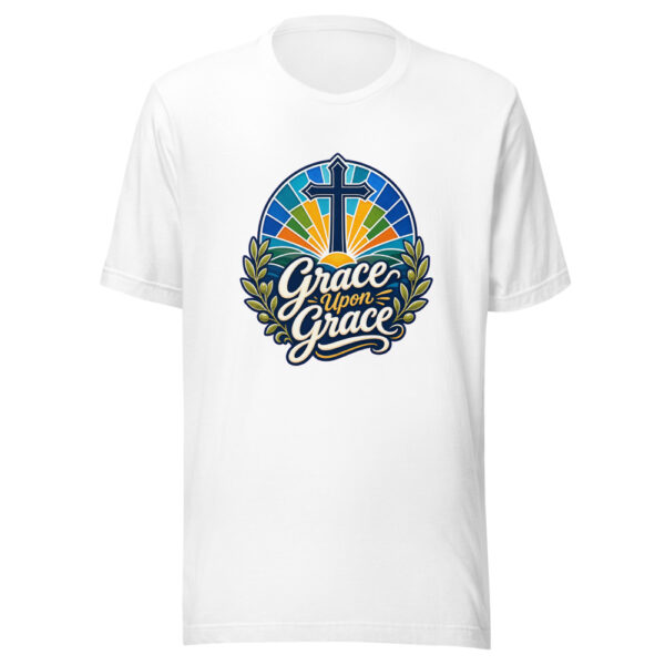 Grace Upon Grace Graphic Tee mockup 5 Grace Upon Grace Graphic Tee mockup 5