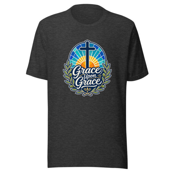 Grace Upon Grace Graphic Tee mockup 6