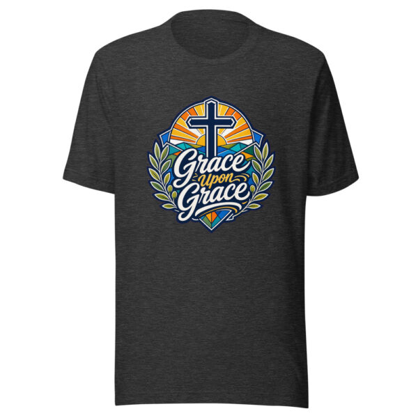 Grace Upon Grace Graphic Tee mockup 6