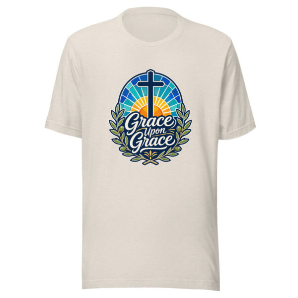 Grace Upon Grace Graphic Tee mockup 8