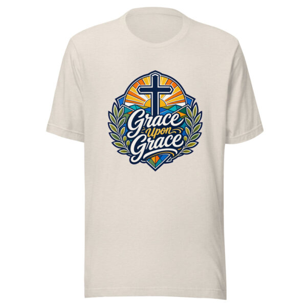 Grace Upon Grace Graphic Tee mockup 8