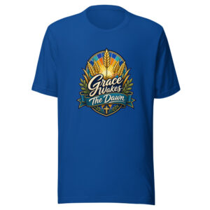 Grace Wakes The Dawn Graphic Tee front view