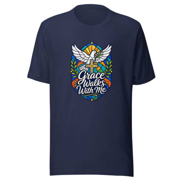Grace Walks With Me Graphic Tee mockup 2 Grace Walks With Me Graphic Tee mockup 2