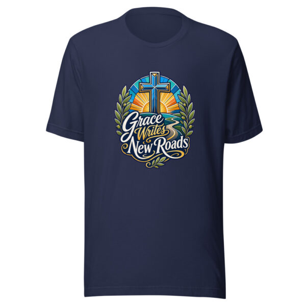 Grace Writes New Roads Graphic Tee front view
