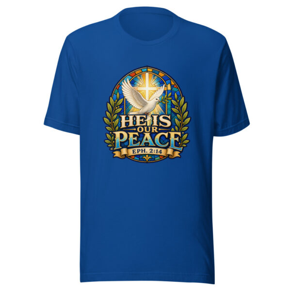 He Is Our Peace Eph. 2:14 Heartbeat-20260613-manual-codex Graphic Tee mockup 2 He Is Our Peace Eph. 2:14 Heartbeat-20260613-manual-codex Graphic Tee mockup 2