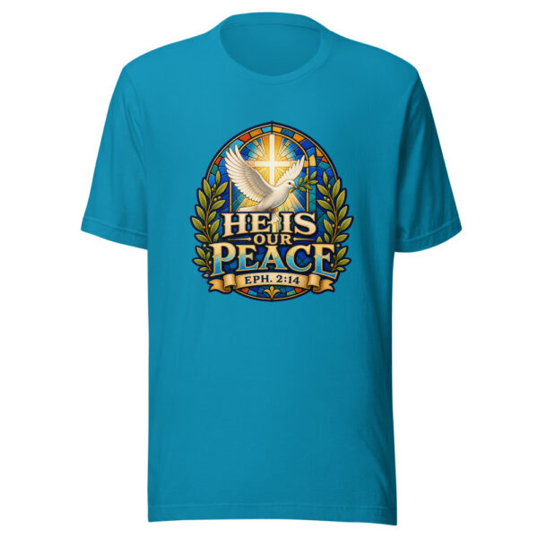 He Is Our Peace Eph. 2:14 Heartbeat-20260613-manual-codex Graphic Tee mockup 3 He Is Our Peace Eph. 2:14 Heartbeat-20260613-manual-codex Graphic Tee mockup 3