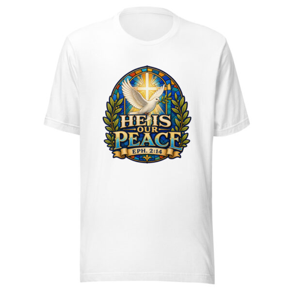 He Is Our Peace Eph. 2:14 Heartbeat-20260613-manual-codex Graphic Tee mockup 5 He Is Our Peace Eph. 2:14 Heartbeat-20260613-manual-codex Graphic Tee mockup 5