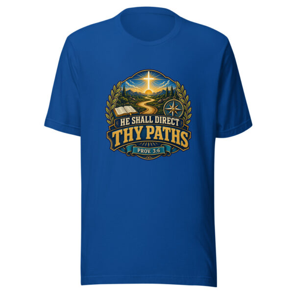 He Shall Direct Thy Paths Prov. 3:6 Heartbeat-20260613-manual-codex Graphic Tee mockup 2 He Shall Direct Thy Paths Prov. 3:6 Heartbeat-20260613-manual-codex Graphic Tee mockup 2