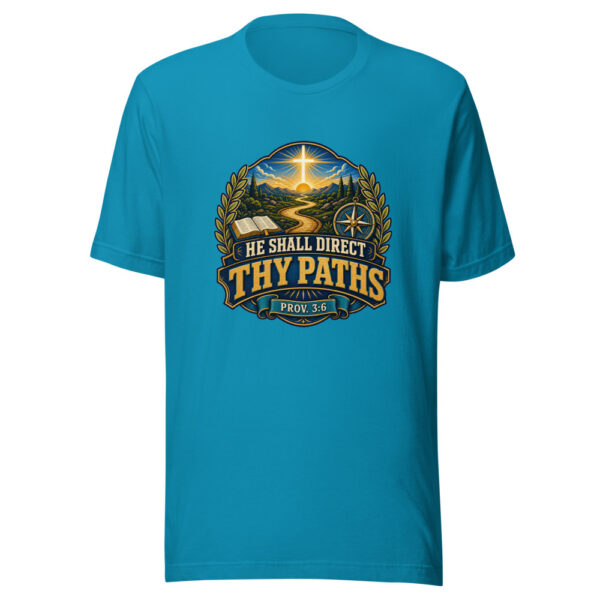 He Shall Direct Thy Paths Prov. 3:6 Heartbeat-20260613-manual-codex Graphic Tee mockup 3 He Shall Direct Thy Paths Prov. 3:6 Heartbeat-20260613-manual-codex Graphic Tee mockup 3