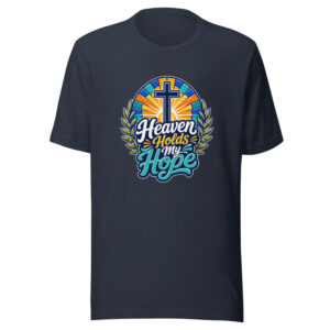 Heaven Holds My Hope Graphic Tee front view