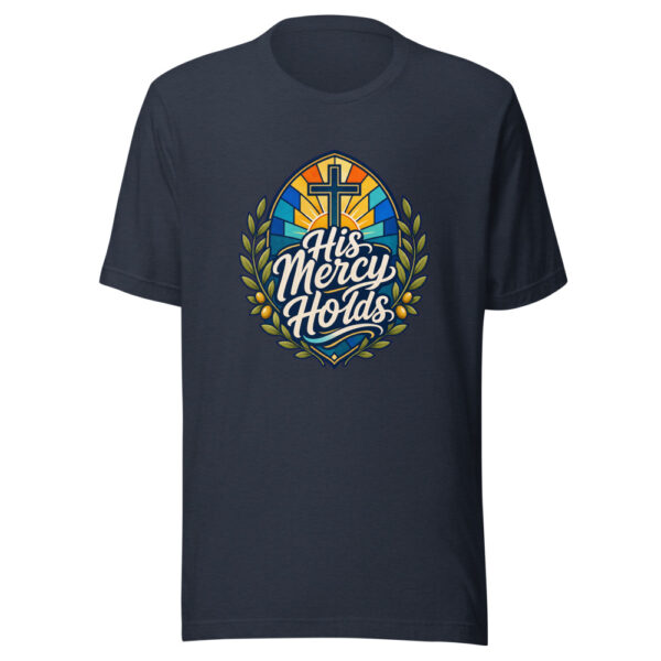 His Mercy Holds Graphic Tee mockup 7 His Mercy Holds Graphic Tee mockup 7