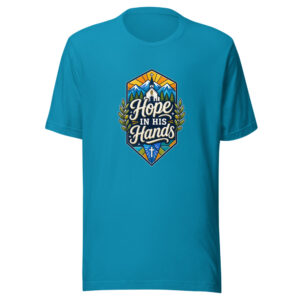 Hope In His Hands Graphic Tee front view
