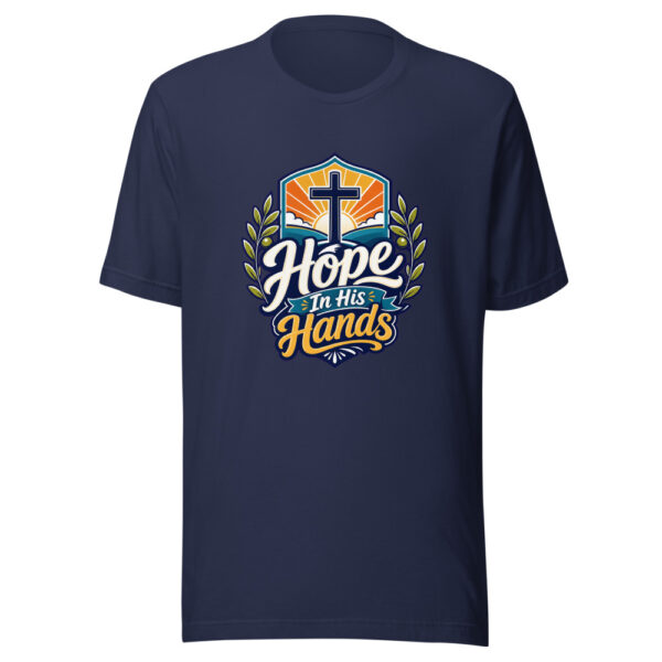 Hope In His Hands Graphic Tee mockup 2 Hope In His Hands Graphic Tee mockup 2