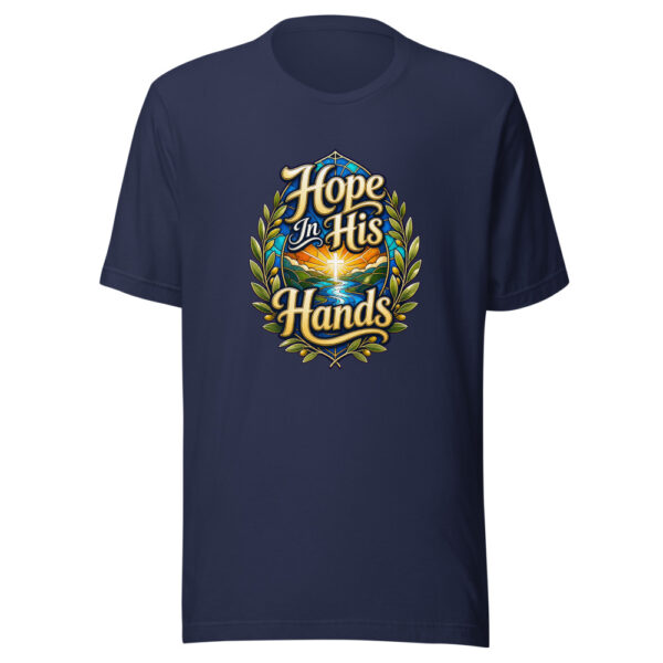 Hope In His Hands Graphic Tee mockup 4 Hope In His Hands Graphic Tee mockup 4