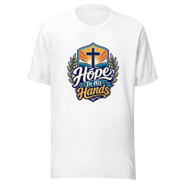 Hope In His Hands Graphic Tee mockup 5 Hope In His Hands Graphic Tee mockup 5