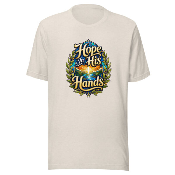 Hope In His Hands Graphic Tee mockup 8 Hope In His Hands Graphic Tee mockup 8