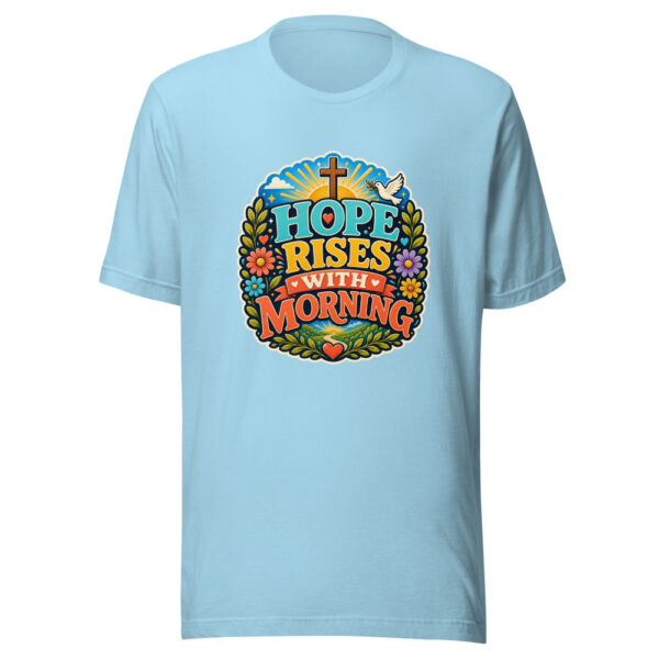 HOPE RISES WITH MORNING Heartbeat-20260622-codex-fallback Graphic Tee mockup 2