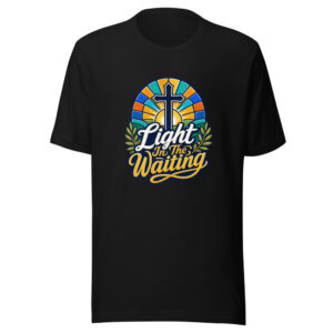 Light In The Waiting Graphic Tee front view