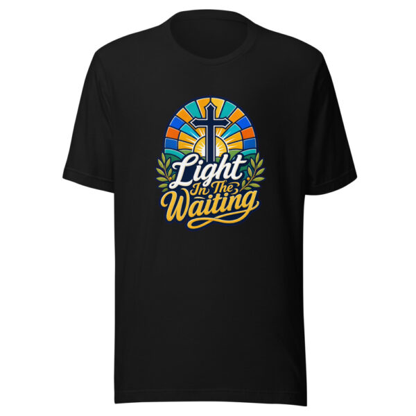 Light In The Waiting Graphic Tee mockup 1 Light In The Waiting Graphic Tee front view