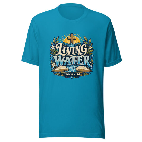 Living Water John 4:14 Heartbeat-20260613-christian-codex Graphic Tee mockup 2 Living Water John 4:14 Heartbeat-20260613-christian-codex Graphic Tee mockup 2