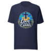 Love Holds The Center Graphic Tee mockup 4 Love Holds The Center Graphic Tee mockup 4
