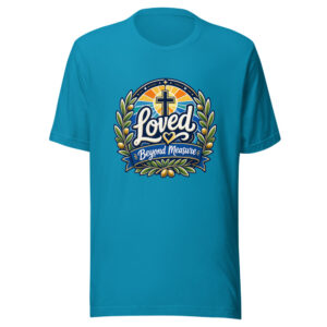 Loved Beyond Measure Graphic Tee front view