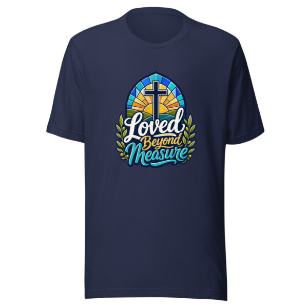 Loved Beyond Measure Graphic Tee mockup 2 Loved Beyond Measure Graphic Tee mockup 2