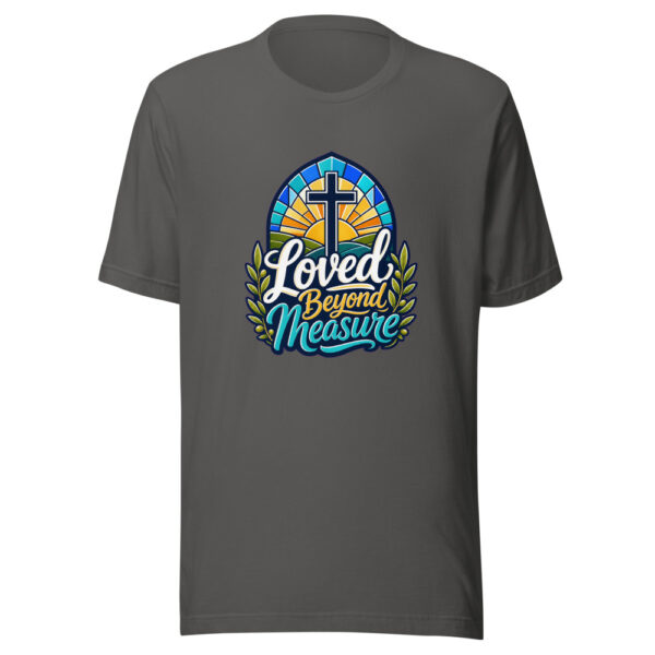 Loved Beyond Measure Graphic Tee mockup 3 Loved Beyond Measure Graphic Tee mockup 3