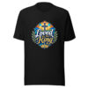 Loved By The King Graphic Tee front view