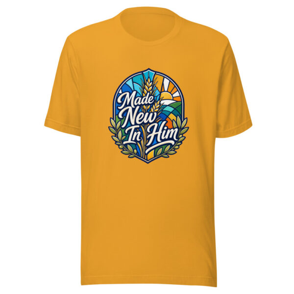 Made New In Him Graphic Tee mockup 4 Made New In Him Graphic Tee mockup 4