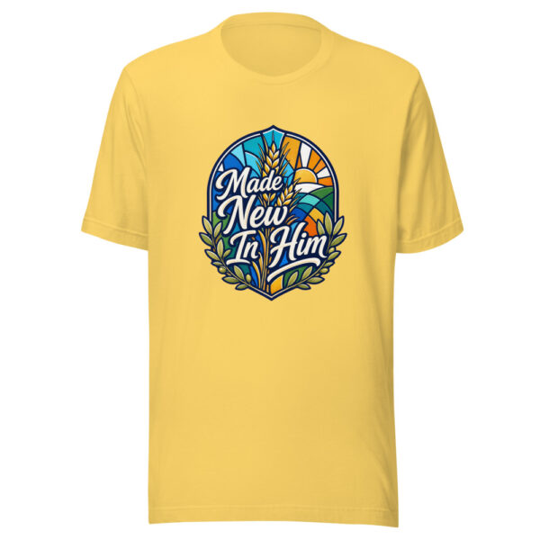 Made New In Him Graphic Tee mockup 6 Made New In Him Graphic Tee mockup 6