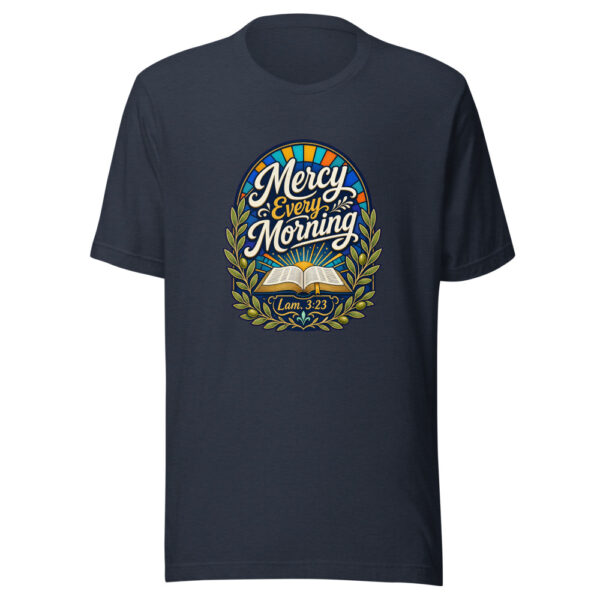 Mercy Every Morning Lam. 3:23 Graphic Tee front view