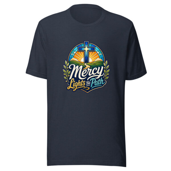 Mercy Lights The Path Graphic Tee front view