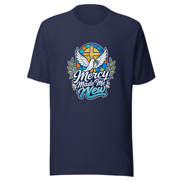 Mercy Made Me New Graphic Tee mockup 2 Mercy Made Me New Graphic Tee mockup 2