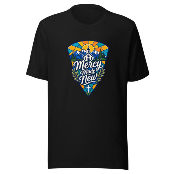 Mercy Made New Graphic Tee mockup 1 Mercy Made New Graphic Tee front view