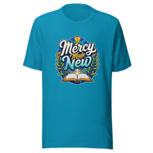 Mercy Made New Graphic Tee front view
