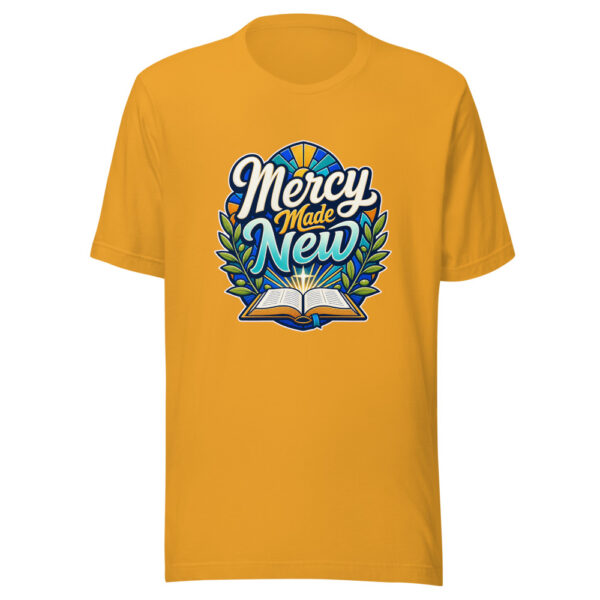 Mercy Made New Graphic Tee mockup 4