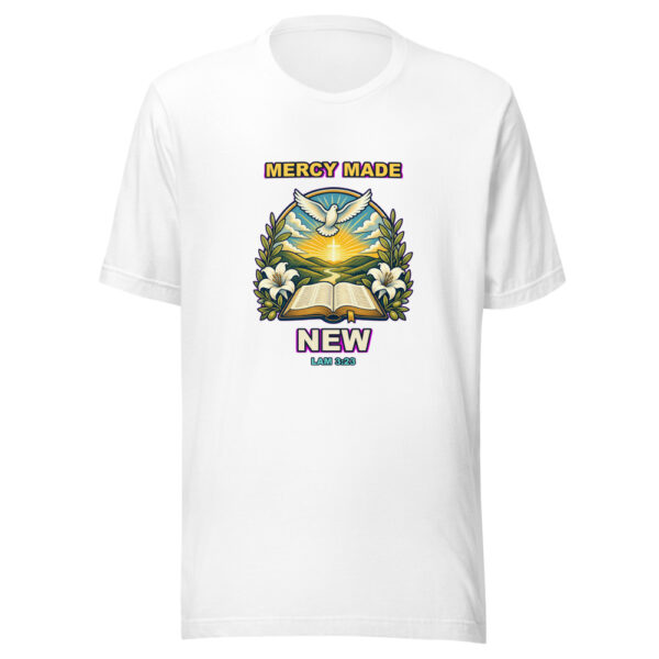 MERCY MADE NEW Heartbeat-20260614-christianshirtstore-codex Graphic Tee mockup 3 MERCY MADE NEW Heartbeat-20260614-christianshirtstore-codex Graphic Tee mockup 3