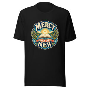 MERCY MADE NEW Heartbeat-20260624-codex-fallback Graphic Tee front view