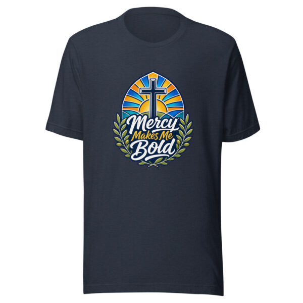 Mercy Makes Me Bold Graphic Tee mockup 8 Mercy Makes Me Bold Graphic Tee mockup 8