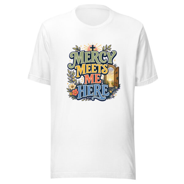 MERCY MEETS ME HERE Heartbeat-20260622-codex-fallback Graphic Tee mockup 3