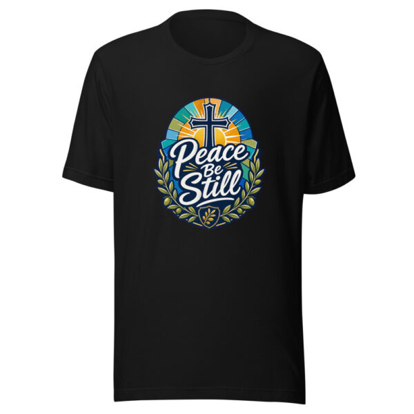 Peace Be Still Graphic Tee mockup 1 Peace Be Still Graphic Tee front view